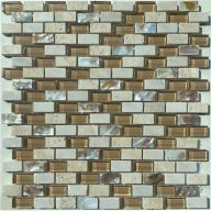 Плитка Colori Viva Tenerife Бежевая из камня Brick 1.5x3