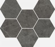 Плитка Италон Charme Evo Evo Antracite Mosaico Hexagon Cer